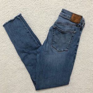 Lucky Brand Raw Hem Skinny Jeans